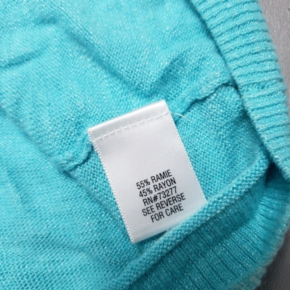 croft and barrow light blue short sleeve sweater women's plus size 1X - Picture 6 of 10